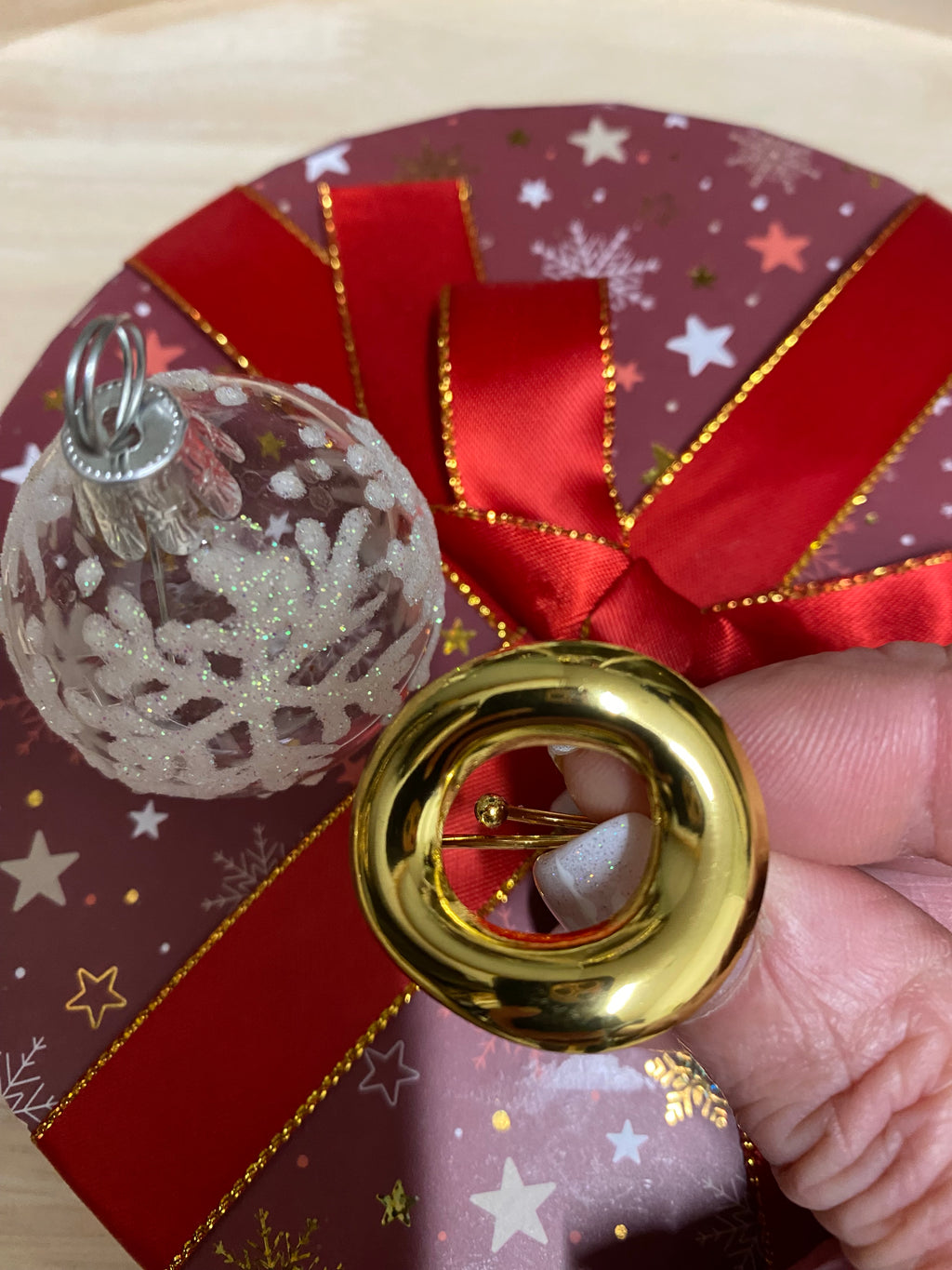 bague acier inoxydable réglable grand rond