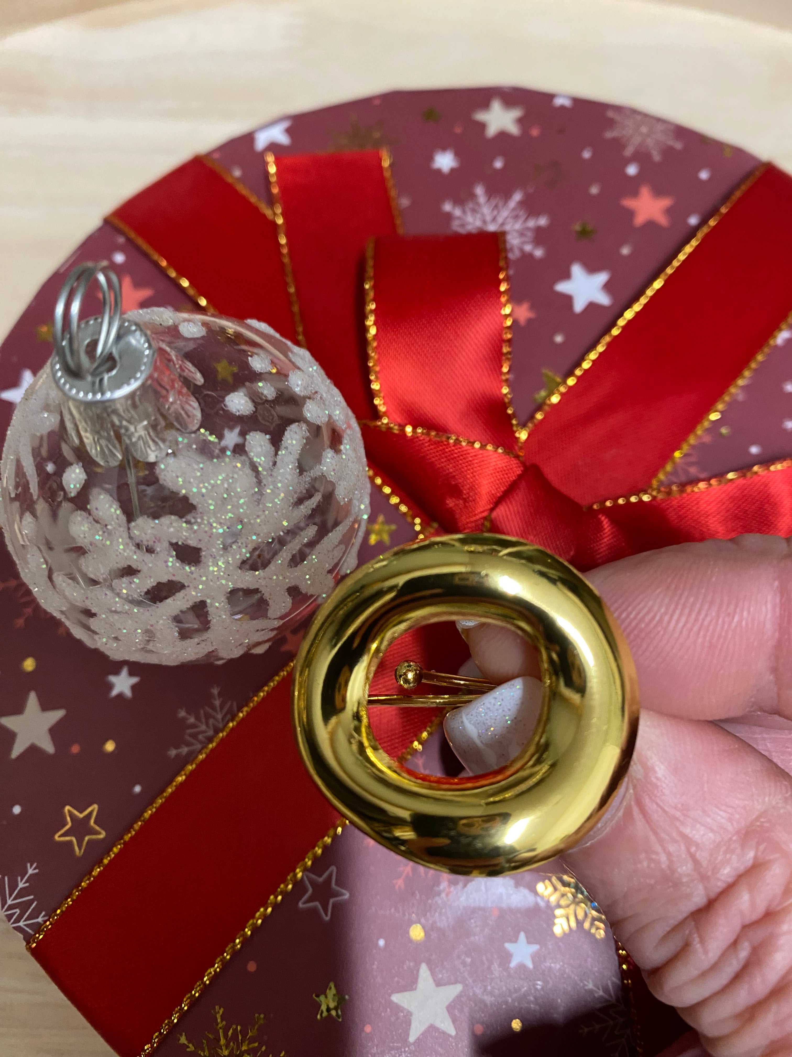 bague acier inoxydable réglable grand rond