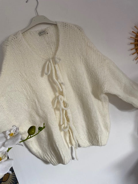GILET ESTHER BLANC 36 AU 42