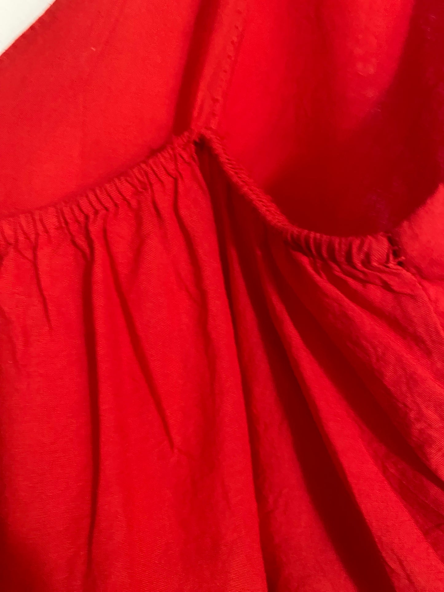 ROBE LONGUE LEGERE   ROUGE  36/42