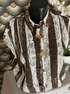TOP DENTELLE ZETA OTTO CHOCO TU 36/42 PETIT 44