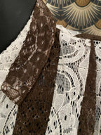 TOP DENTELLE ZETA OTTO CHOCO TU 36/42 PETIT 44