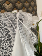 TOP DENTELLE BLANC    44/50