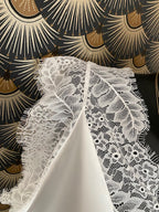 TOP DENTELLE BLANC    44/50