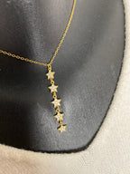 COLLIER ETOILE  ACIER INOXYDABLE REGLABLE