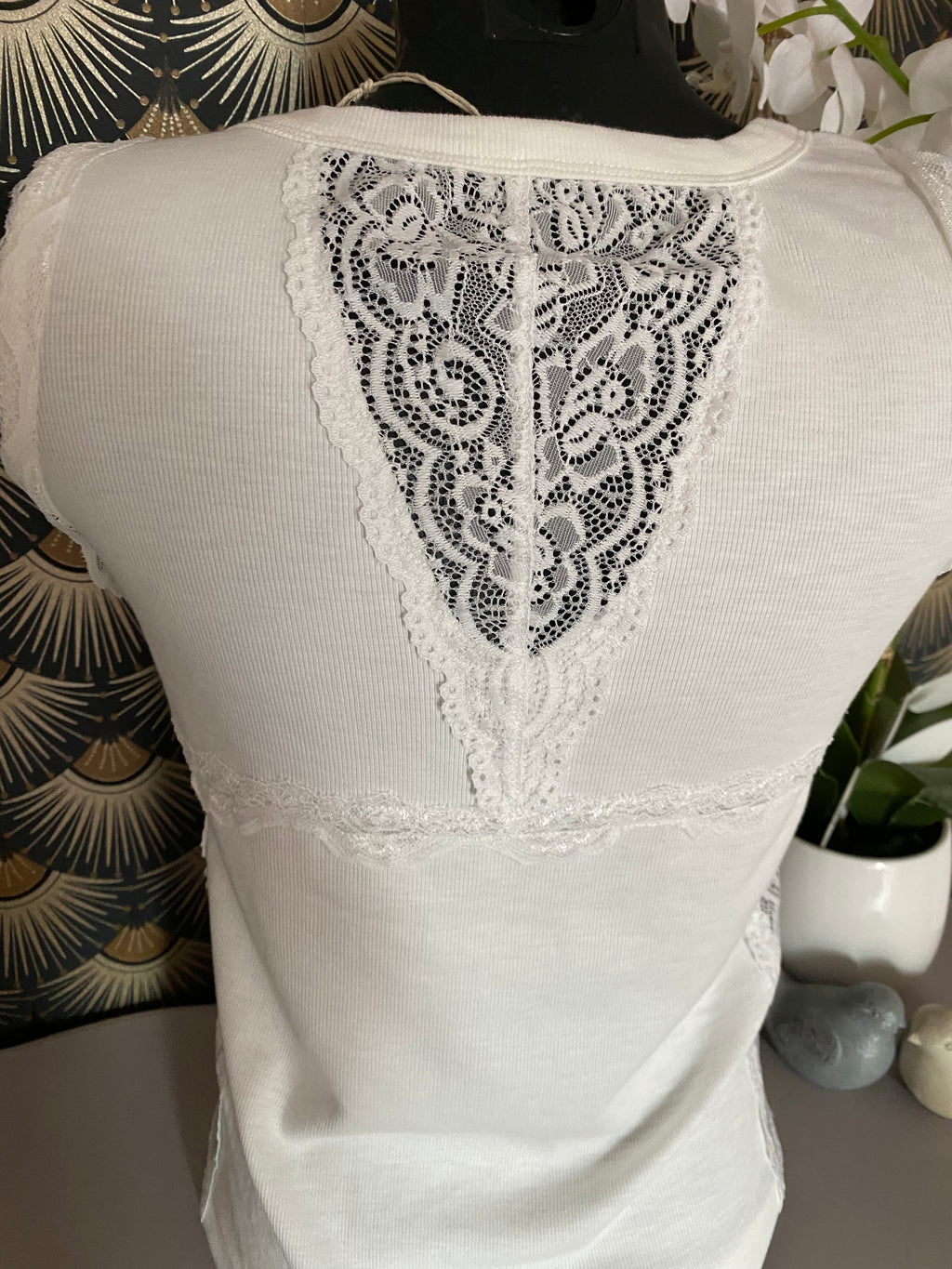 DEBARDEUR DENTELLE TU 34/40