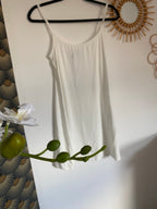 FOND DE ROBE  BLANC  TU 36/40