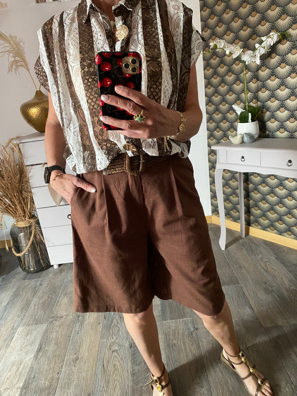BERNUDA CHOCO TU 34/40