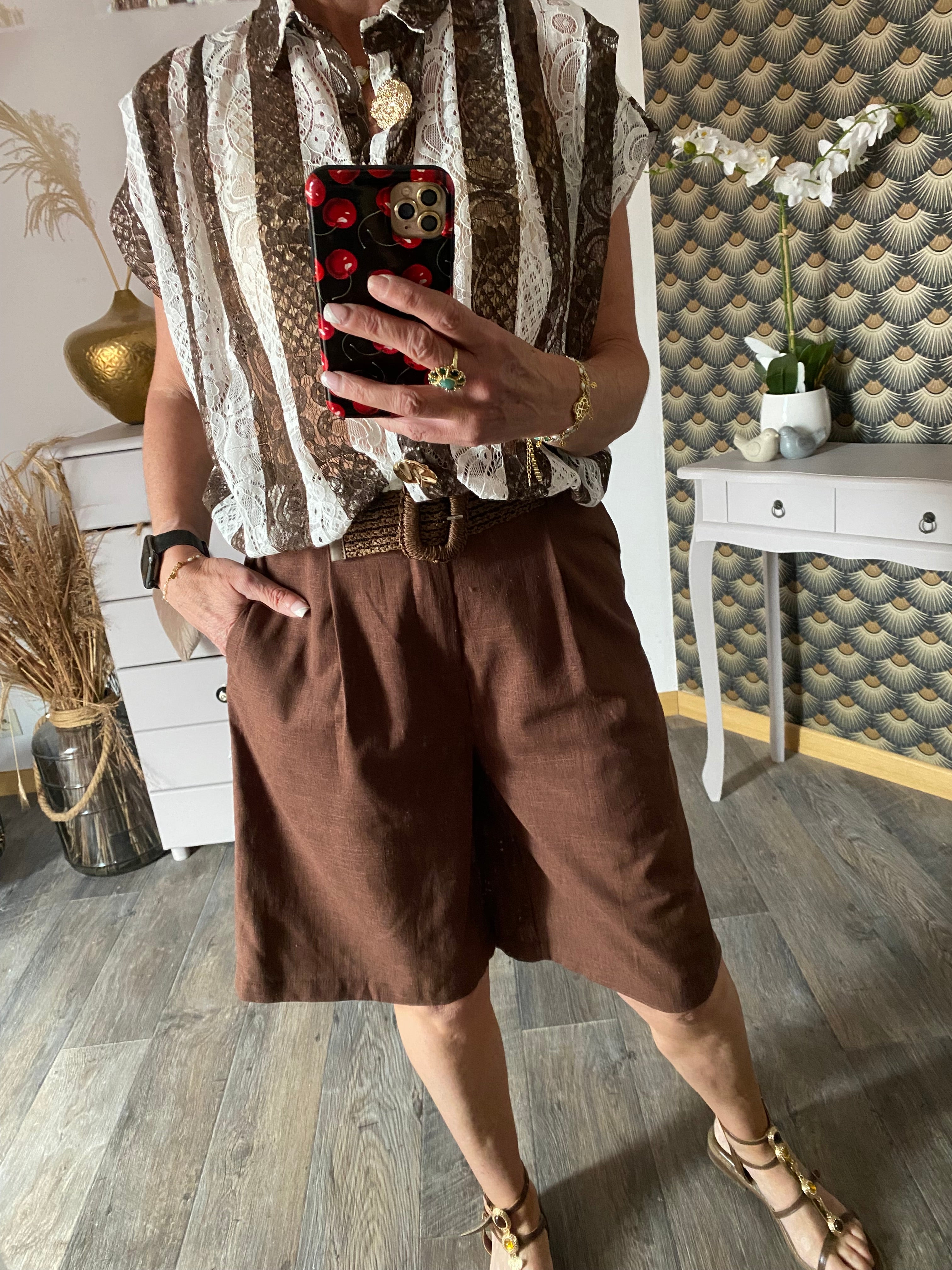 BERNUDA CHOCO TU 34/40