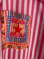 ENSEMBLE PANTALON ET CHEMISE BISOU FUSHIA TU 36/44