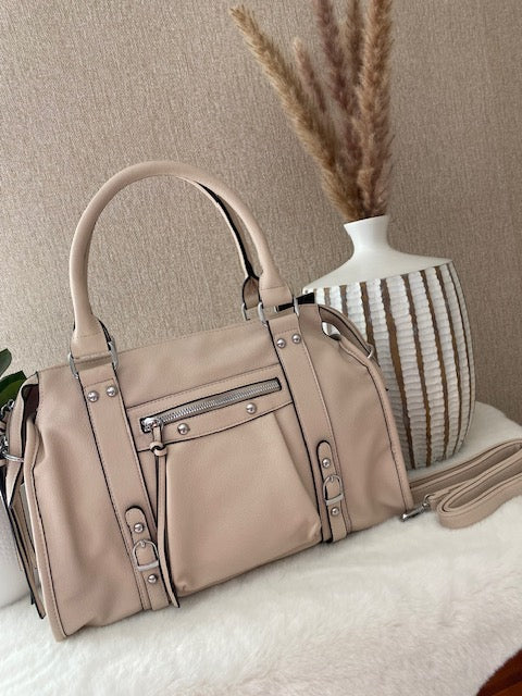SAC PAOLA  BEIGE   GRAND MODELE