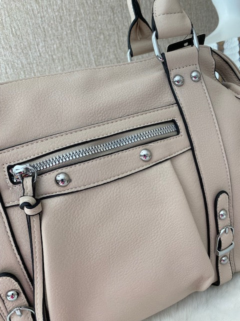 SAC PAOLA  BEIGE   GRAND MODELE
