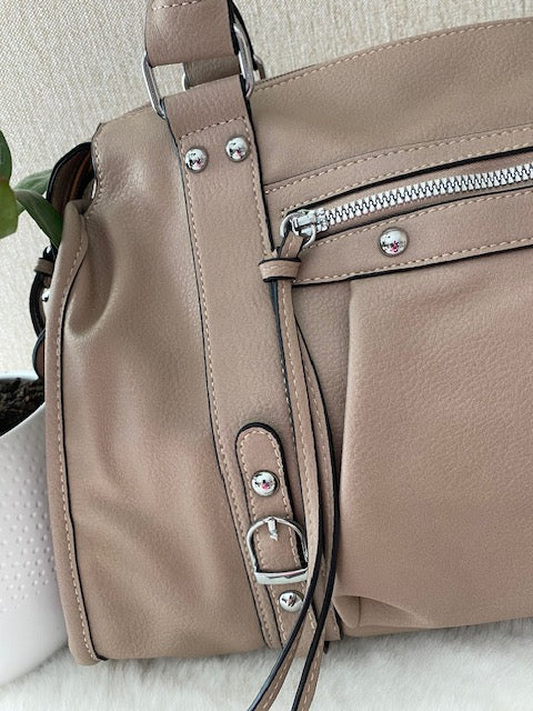 SAC PAOLA  TAUPE  GRAND MODELE