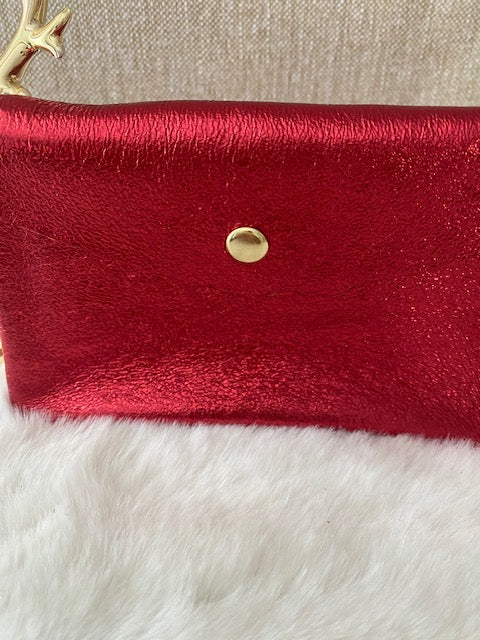 Porte monnaies cuir  DIVERS COLORIS