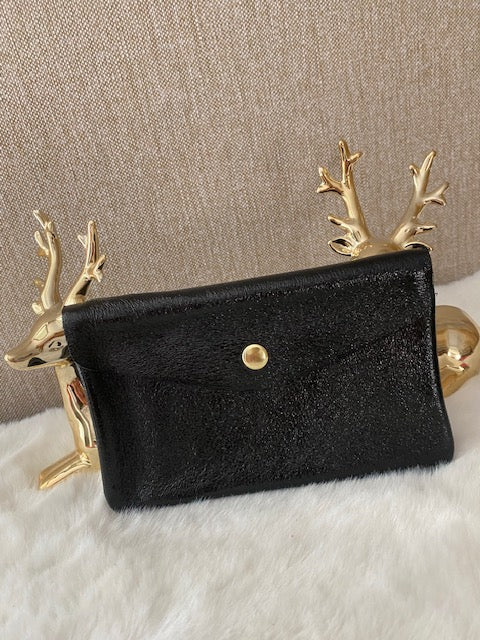 Porte monnaies cuir  DIVERS COLORIS