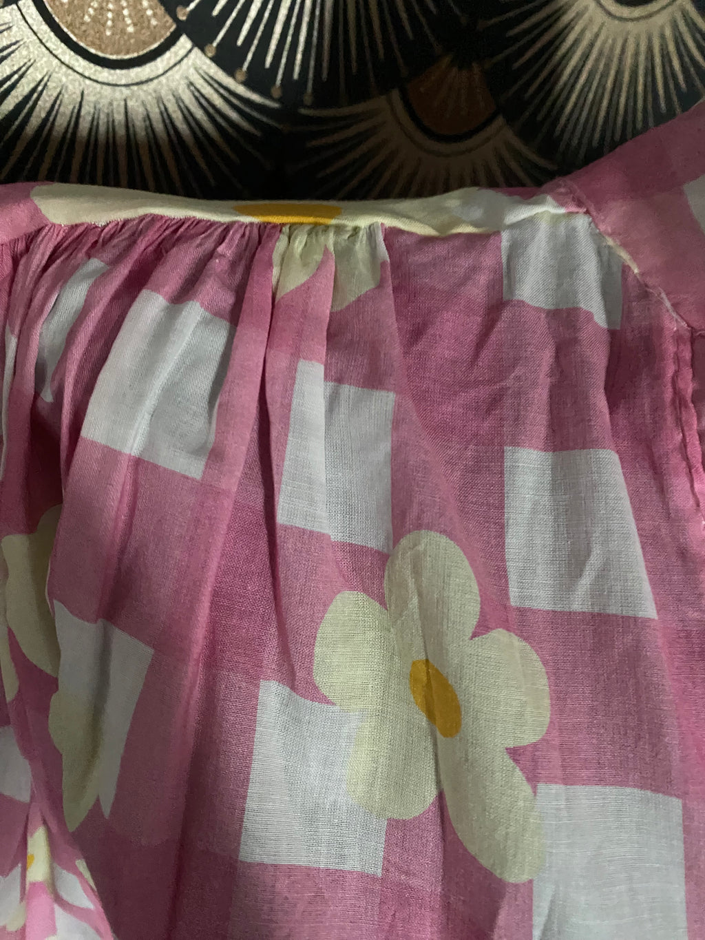 BLOUSE FLORAL ROSE  TU 36/46