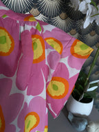 BLOUSE FLORAL JAUNE   TU 36/46