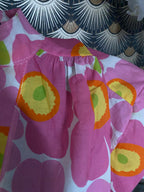 BLOUSE FLORAL JAUNE   TU 36/46