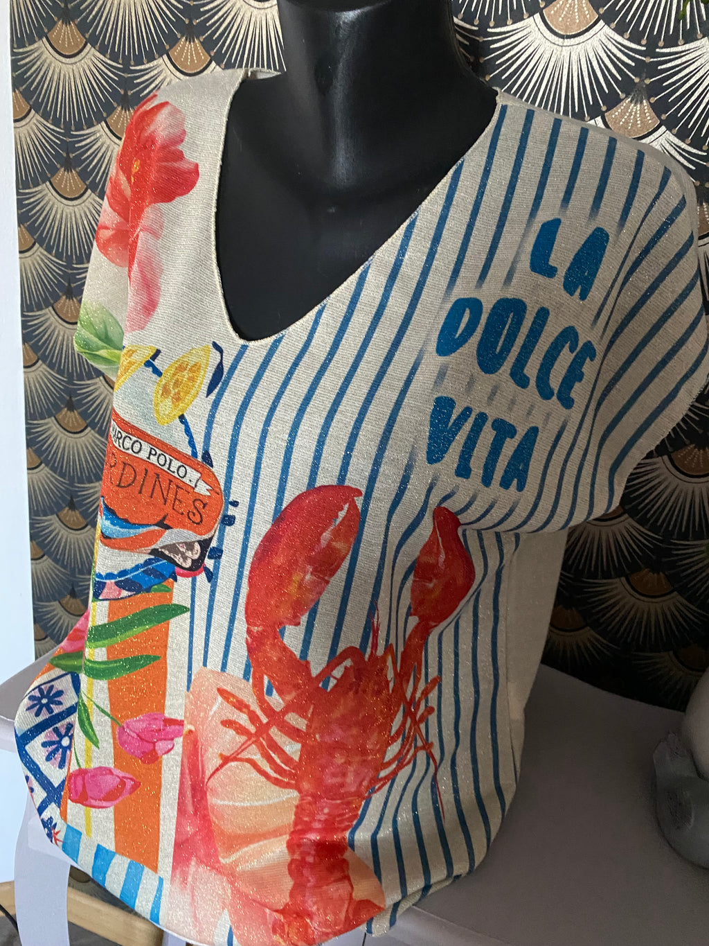 TOP LUREX DOLCE VITA TU 36/44