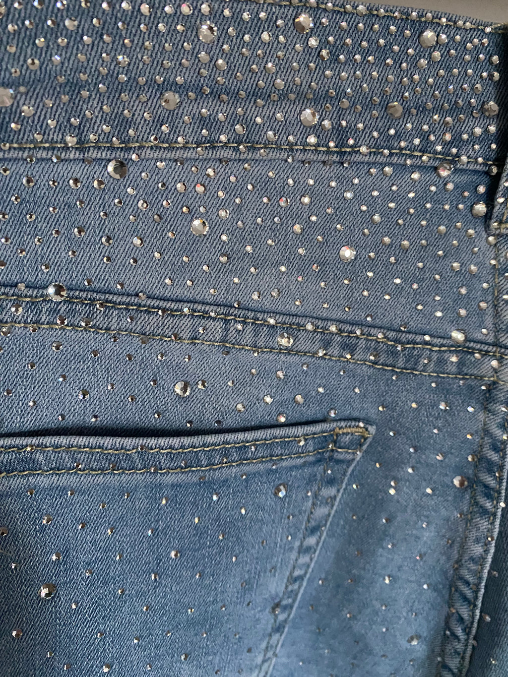 SHORT JEAN STRASS  TAILLES S/M/L