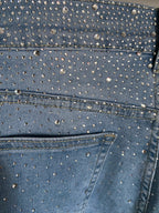 SHORT JEAN STRASS  TAILLES S/M/L