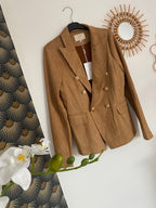 VESTE BLAZER SUEDINE MIA   TAILLE S/M/L/XL