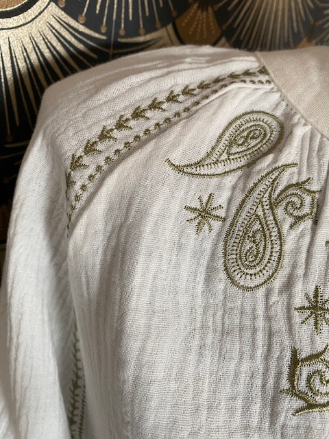 BLOUSE MILY  KAKI    S/M/L/XL