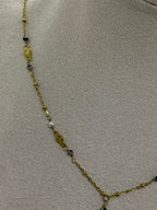 COLLIER Y   PIERRES NATURELLES  JSP  DALMA