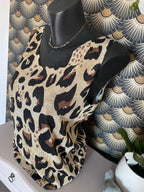 TOP LUREX LEOPARD   TU 34/42