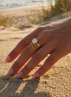 BAGUE VAGUE  ACIER INOXYDABLE