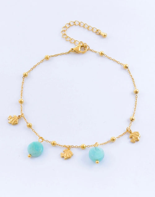 BRACELET DE  CHEVILLE ACIER INOXYDABLE 4