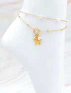 BRACELET DE CHEVILLES ACIER INOXYDABLE  6