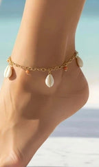 BRACELET DE CHEVILLES ACIER INAXYDABLE 10