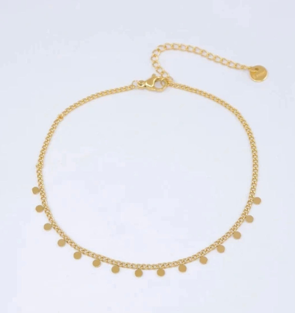 BRACELET DE CHEVILLES ACIER INOXYDABLE 11
