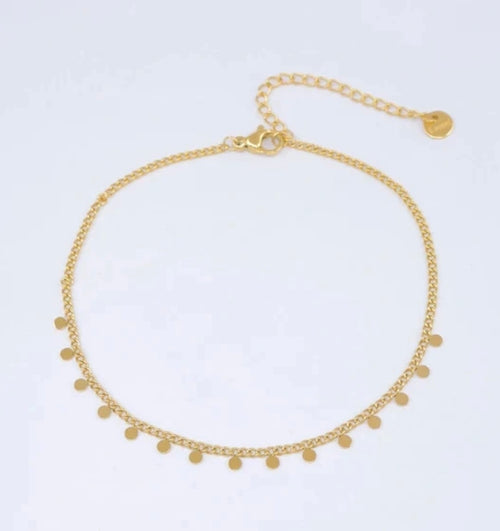 BRACELET DE CHEVILLES ACIER INOXYDABLE 11