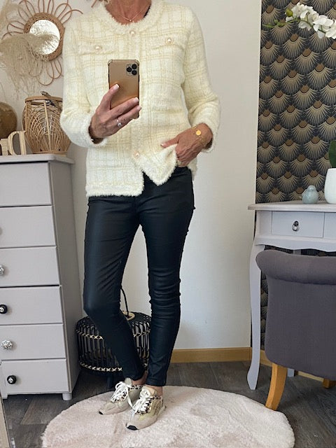 PANTALON EFFET HUILE MAT    38/40/42/44/46/48