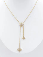 COLLIER ETOILES ACIER INOXYDABLE