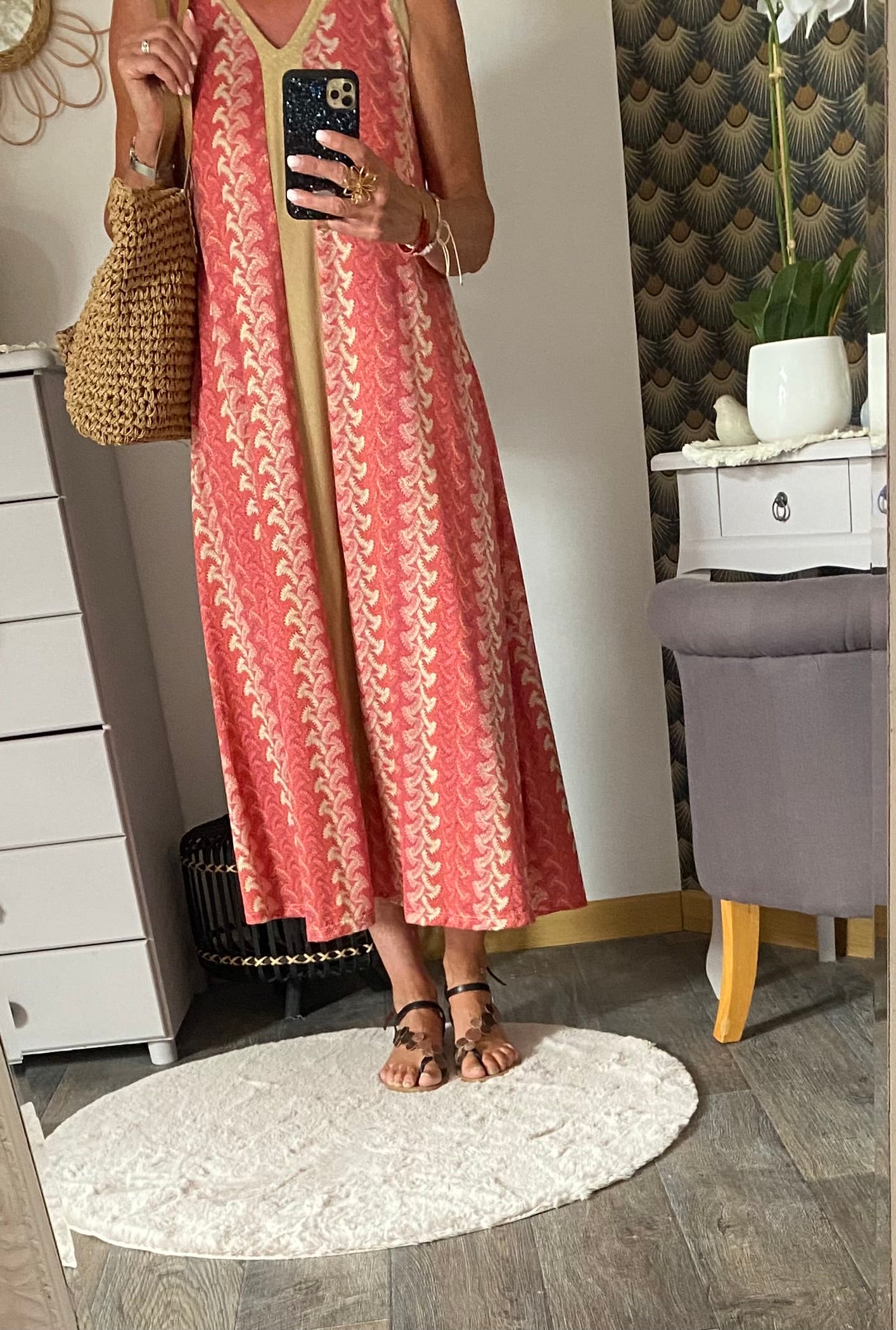 ROBE LUREX MILA ROSE   36/44