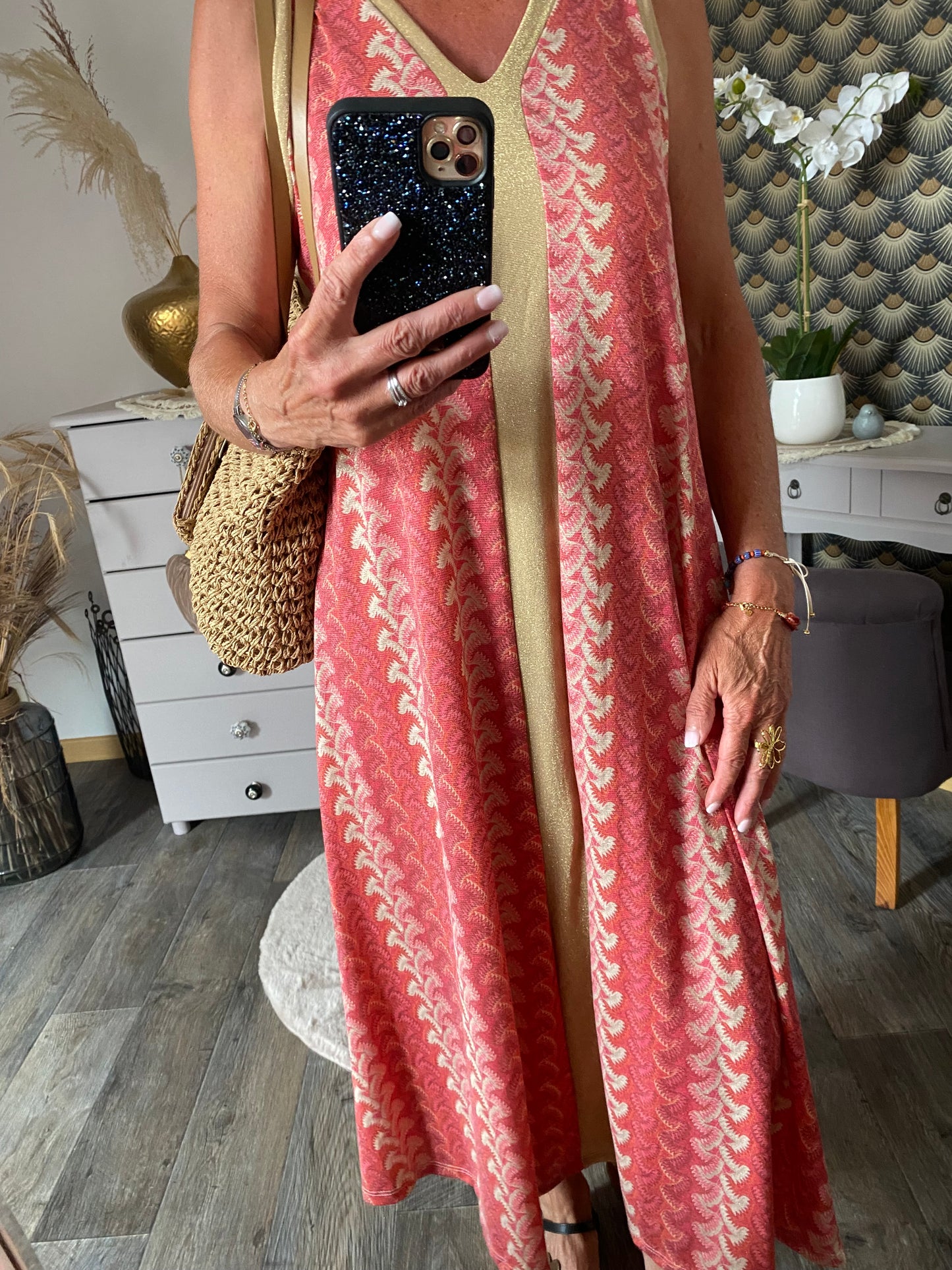 ROBE LUREX MILA ROSE   36/44