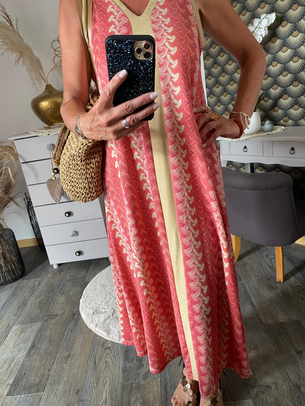 ROBE LUREX MILA ROSE   36/44