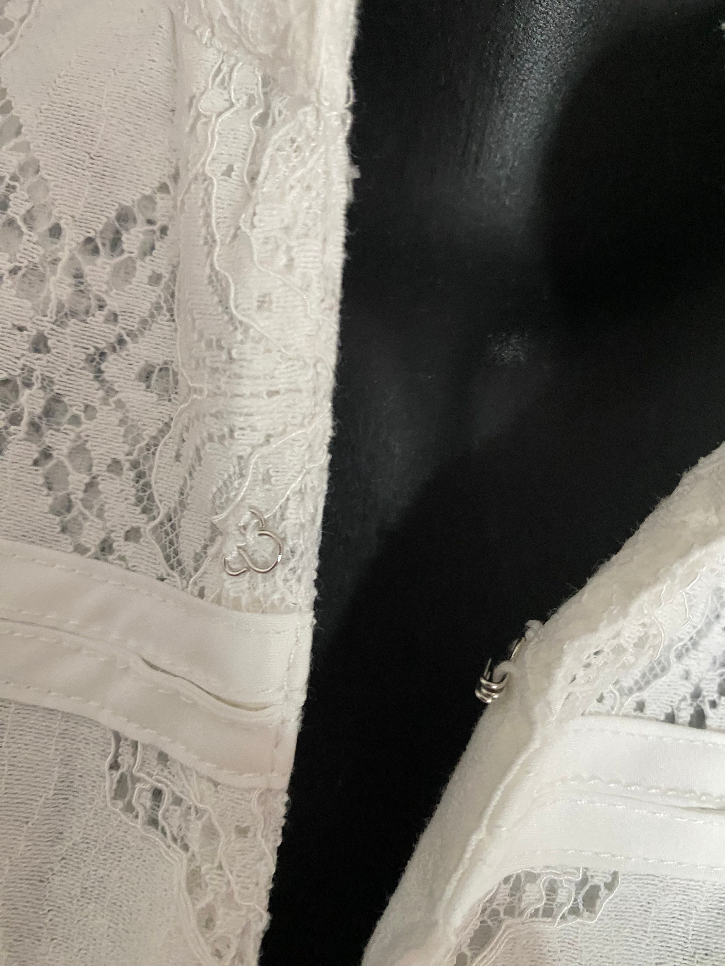 VESTE DENTELLE MIA BLANCHE TU 36/42