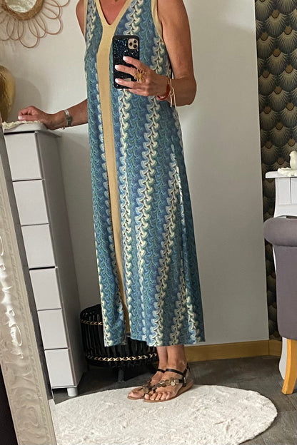 ROBE LUREX MILA BLEUE    36/44