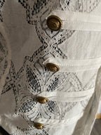 VESTE DENTELLE MIA BLANCHE TU 36/42