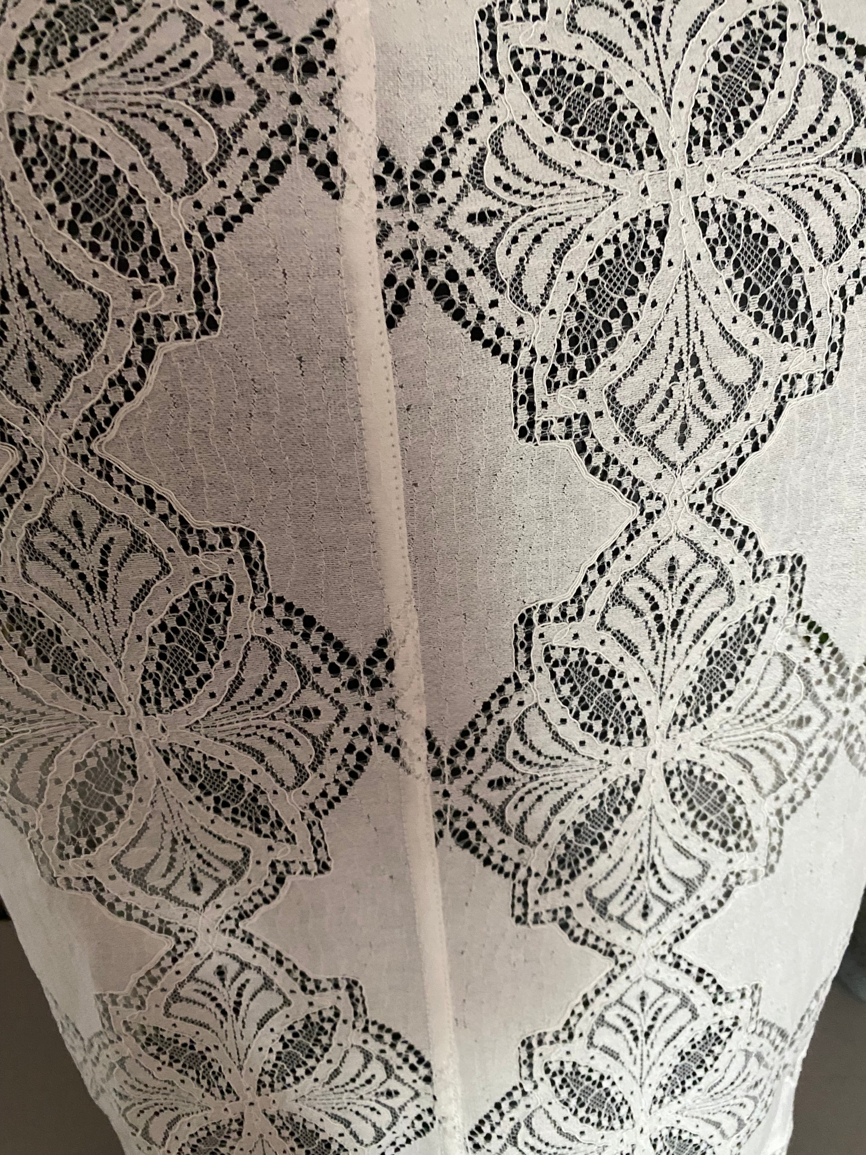 VESTE DENTELLE MIA BLANCHE TU 36/42
