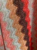 ROBE LUREX BRETELLES FINES ORANGE  36/44