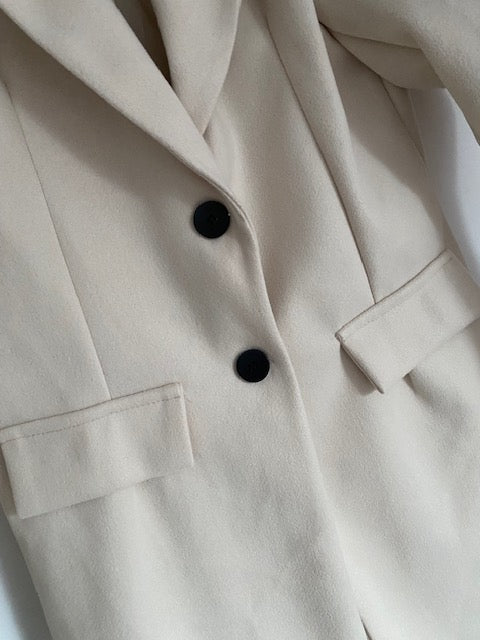 MANTEAU GABRIEL ECRU   taille : S