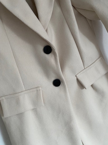 MANTEAU GABRIEL ECRU   taille : S/M/L/XL