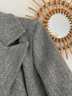 MANTEAU GABRIEL GRIS   taille : S