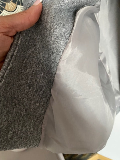 MANTEAU GABRIEL GRIS   taille : S