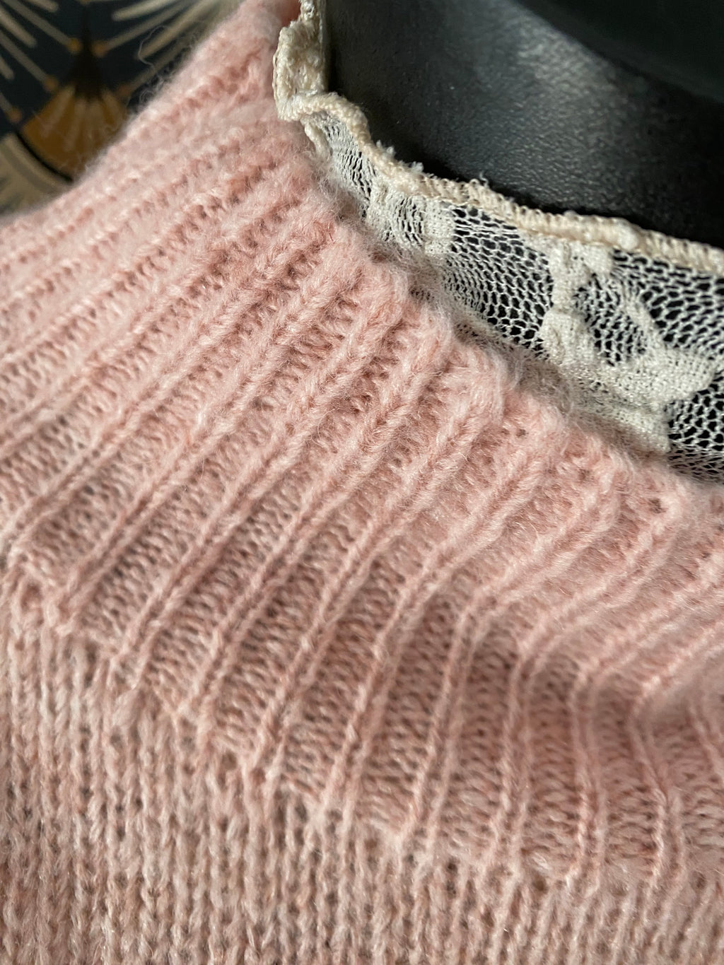 ENSEMBLE PULL PINKA ROSE POUDRE  TU34/44 PETIT 46